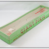 Creek Chub White Red Eye Shadow Giant Pikie In 6025 Box