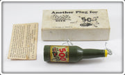 Cook's Goldblume Beer And 500 Ale Beer Bottle Lure In Box