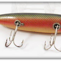 Vintage Heddon Dace Musky SOS Minnow Lure 179N