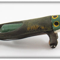 Vintage The Gee Wiz Bait Co Green Gee Wiz Frog Lure