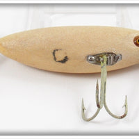 Vintage Heddon Luminous SOS Minnow Lure 169LUM