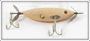 Vintage Heddon Luminous SOS Minnow Lure 169LUM