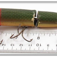 Heddon Red Head Green Scale Jointed Vamp 7309DRH