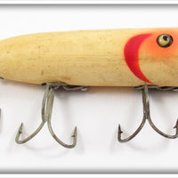 Vintage Heddon Salmon Finish Heavy Duty Hardware Basser Lure
