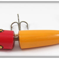 Heddon Yellow Red Head King Zig Wag