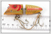 Heddon Yellow Scale With Red Shore Zig Wag Jr 8349XYS