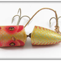 Heddon Yellow Scale With Red Shore Zig Wag Jr 8349XYS