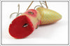 Heddon Yellow Scale With Red Shore Zig Wag Jr 8349XYS