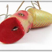 Heddon Yellow Scale With Red Shore Zig Wag Jr 8349XYS