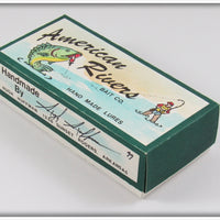 American Rivers Bait Co Green Crackle Frog In Box