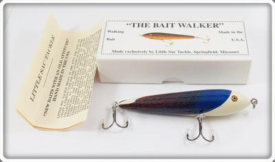 Little Sac Tackle Blue Marbled The Bait Walker In Box