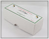K Lures Red, Yellow & Green Crooked Bayou Minnow In Box