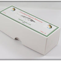 K Lures Red, Yellow & Green Crooked Bayou Minnow In Box