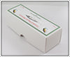 K Lures Red, Yellow & Green Crooked Bayou Minnow In Box