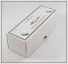 K Lures Red, Yellow & Green Crooked Bayou Minnow In Box