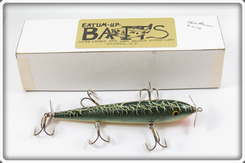fish up lures Eatum Up Baits Crackleback 5 Hook Minnow Lure In Box For Sale