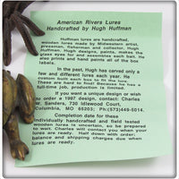 American Rivers Bait Co. Tiger Kansas Minnow In Box