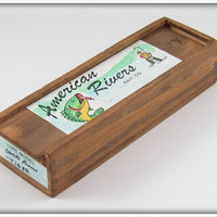 American Rivers Bait Co. Tiger Kansas Minnow In Box
