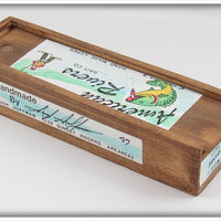 American Rivers Bait Co. Tiger Kansas Minnow In Box
