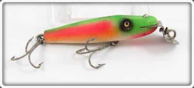 Vintage Creek Chub Rainbow Fire Midget Pikie Lure