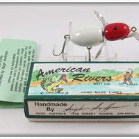 American Rivers Bait Co. Red Head Diving River Bug Lure In Box