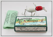American Rivers Bait Co. Red Head Diving River Bug Lure In Box