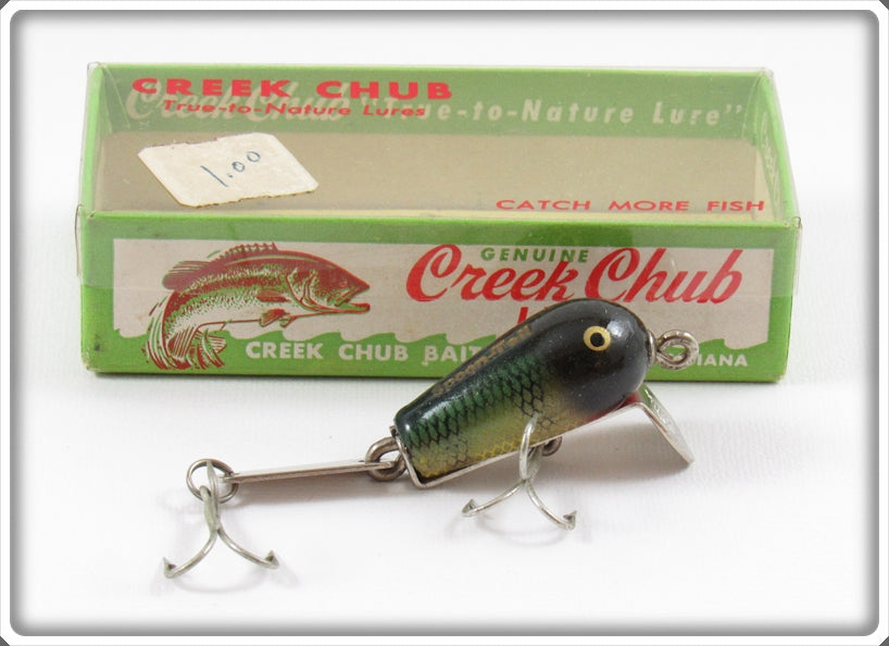 creek chub fishing lures prices Vintage Creek Chub Perch Spoon Tail Lure In Box 9101 For Sale
