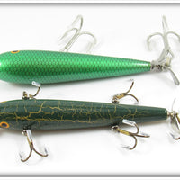 Eatum Up Baits Crackleback & Green Scale Minnow Pair