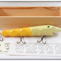 Gator Lures 9" Gator Jerk Musky Lure With Box Bottom