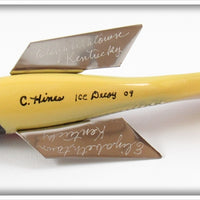 C Hines White Scales Bat Wing Decoy In Box
