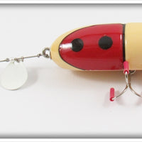 C Hines Red & White Beetle In Box