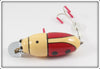 C Hines Red & White Beetle In Box