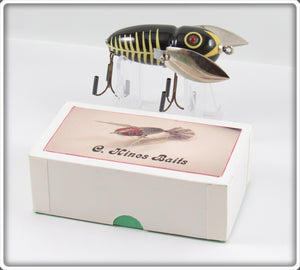 C Hines Baits Black Crawler Lure In Box