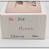 C Hines Baits Black Crawler In Box