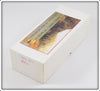 C Hines Red & Green Scales Spin Diver In Box