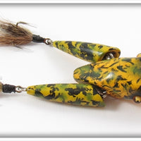 LT Lures Leo Talaska Yellow & Green Contemporary Frog