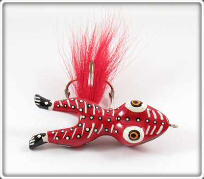 Native Critters Sonny Molina Red & Black Frog Lure