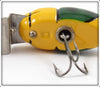 Dale Roberts Repainted Creek Chub Yellow Midget Beetle