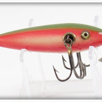 Dale Roberts Repainted Pflueger Rainbow Three Hook Minnow Lure