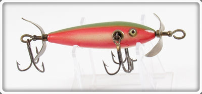 Dale Roberts Repainted Pflueger Rainbow Three Hook Minnow Lure