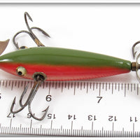 Dale Roberts Repainted Pflueger Rainbow Three Hook Minnow