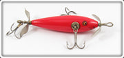 Dale Roberts Repainted Pflueger Red Neverfail Minnow
