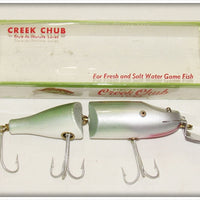 Vintage Creek Chub Shad Jointed Striper Pikie In Box 6809 Special