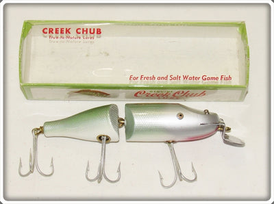 Vintage Creek Chub Shad Jointed Striper Pikie In Box 6809 Special