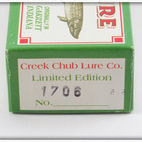 Creek Chub Limited Edition White Scale Pikie In Box