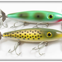 Luhr Jensen Frog & Trout Woodchopper Lure Pair