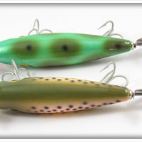 Luhr Jensen Frog & Trout Woodchopper Pair