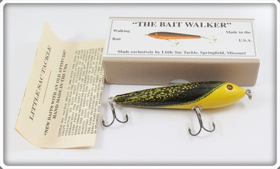 Little Sac Tackle Yellow Marbled The Bait Walker In Box