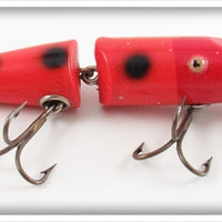 Creek Chub Orange Spotted Deep Diving Jointed Pikie Lure 2630 DD