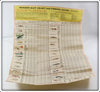 Heddon Bait Chart And Fishing Guide Pocket Catalog